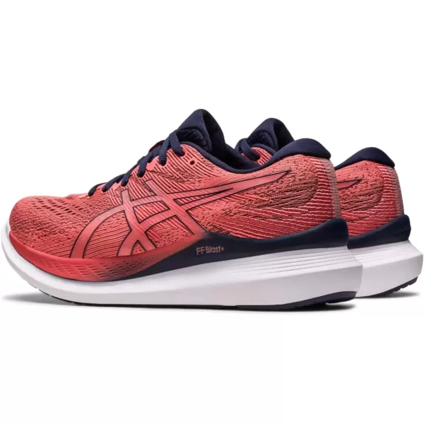 imageASICS Womens Glideride Running ShoesPapayaMidnight