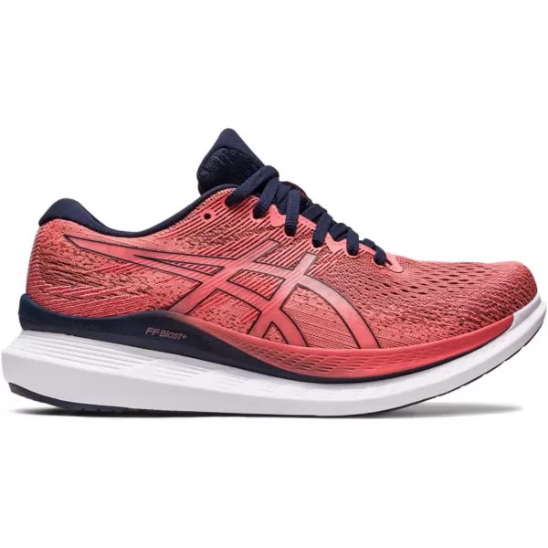 imageASICS Womens Glideride Running ShoesPapayaMidnight