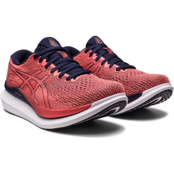 imageASICS Womens Glideride Running ShoesPapayaMidnight