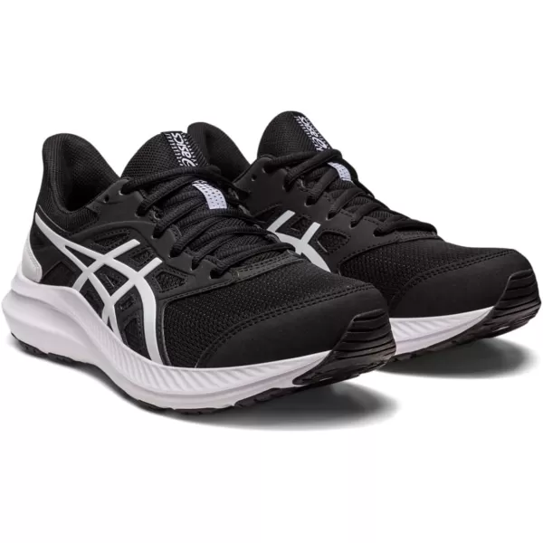imageASICS Womens JOLT 4 Running ShoeBlackWhite