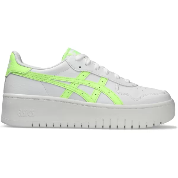 imageASICS Womens Japan S PF Sportstyle ShoesWhiteIlluminate Green