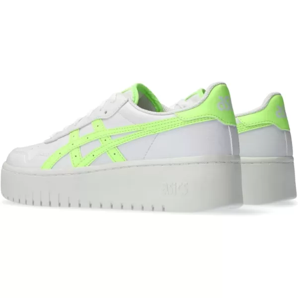 imageASICS Womens Japan S PF Sportstyle ShoesWhiteIlluminate Green