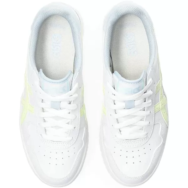 imageASICS Womens Japan S PF Sportstyle ShoesWhiteIlluminate Yellow