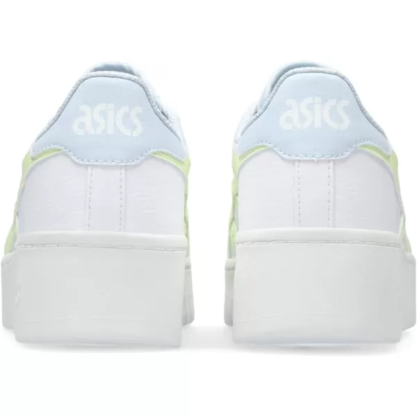 imageASICS Womens Japan S PF Sportstyle ShoesWhiteIlluminate Yellow