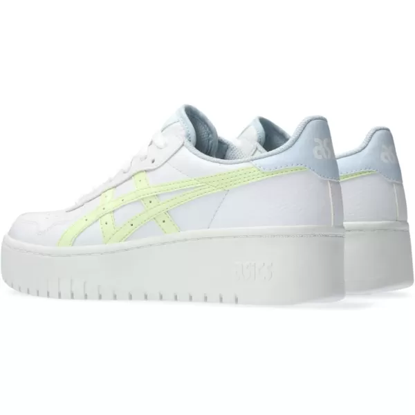 imageASICS Womens Japan S PF Sportstyle ShoesWhiteIlluminate Yellow