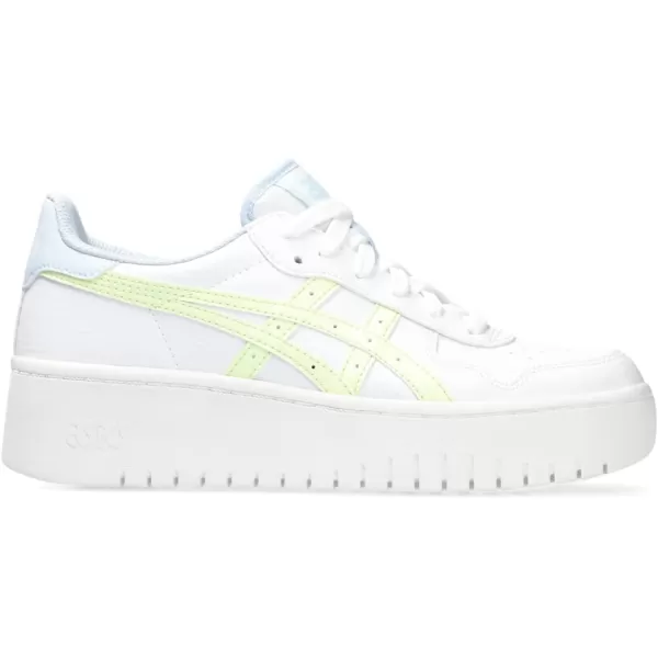 imageASICS Womens Japan S PF Sportstyle ShoesWhiteIlluminate Yellow