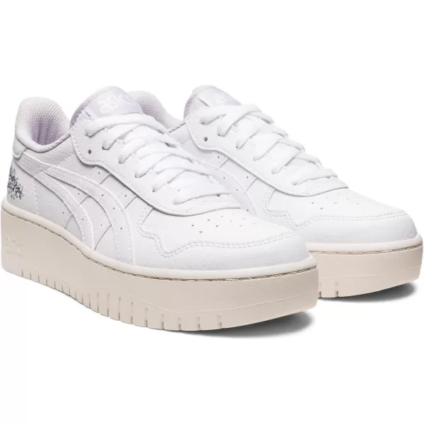 imageASICS Womens Japan S PF Sportstyle ShoesWhiteLilac Hint 1