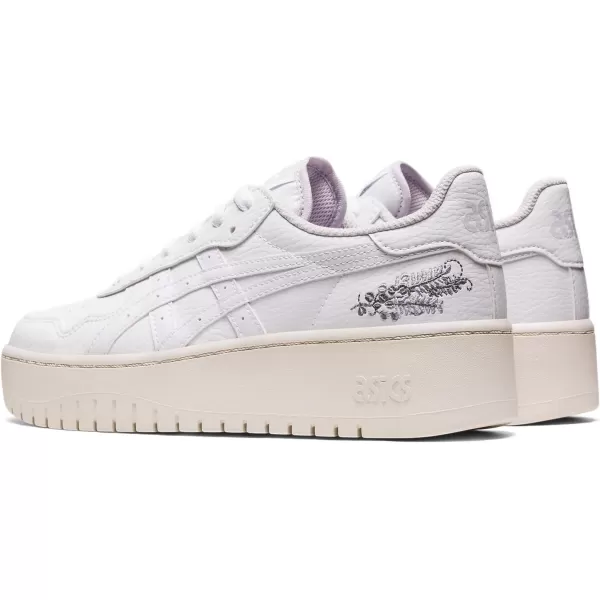 imageASICS Womens Japan S PF Sportstyle ShoesWhiteLilac Hint 1