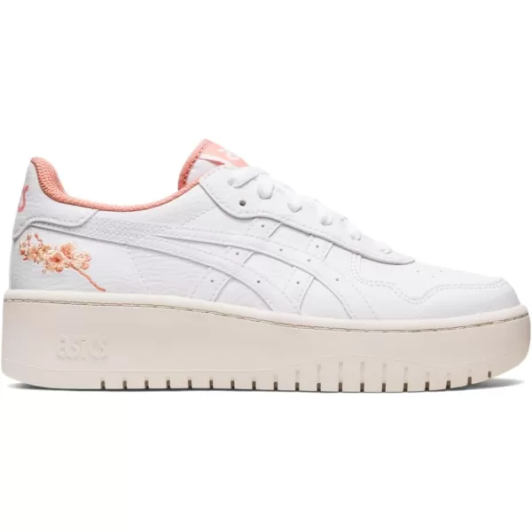 imageASICS Womens Japan S PF Sportstyle ShoesWhiteSalmon