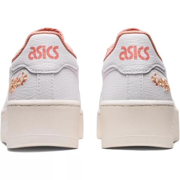 imageASICS Womens Japan S PF Sportstyle ShoesWhiteSalmon