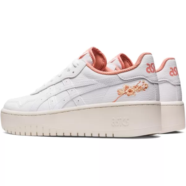 imageASICS Womens Japan S PF Sportstyle ShoesWhiteSalmon