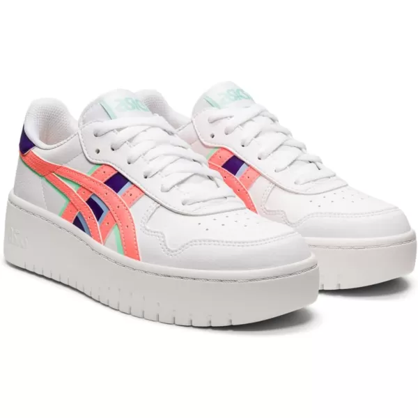 imageASICS Womens Japan S PF Sportstyle ShoesWhiteSun Coral