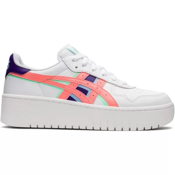 imageASICS Womens Japan S PF Sportstyle ShoesWhiteSun Coral