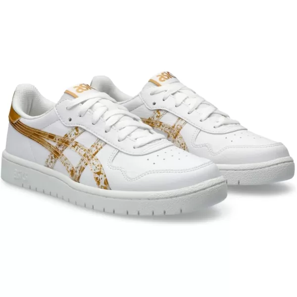 imageASICS Womens Japan S Sportstyle ShoesWhitePure Gold