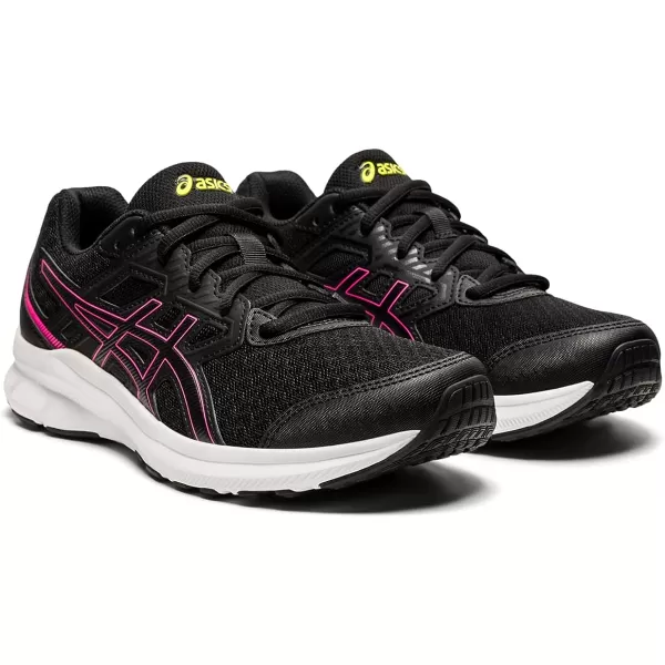 imageASICS Womens Jolt 3 Running ShoesBlackHot Pink