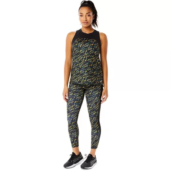 imageASICS Womens Kate 78 Tight Training ApparelNight ShadeSage Print