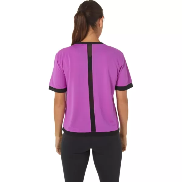 imageASICS Womens Kate MESH Short Sleeve Training ApparelOrchid