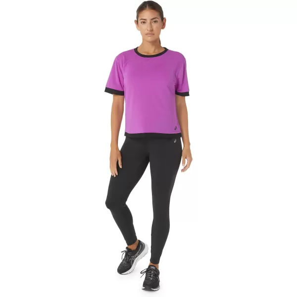 imageASICS Womens Kate MESH Short Sleeve Training ApparelOrchid