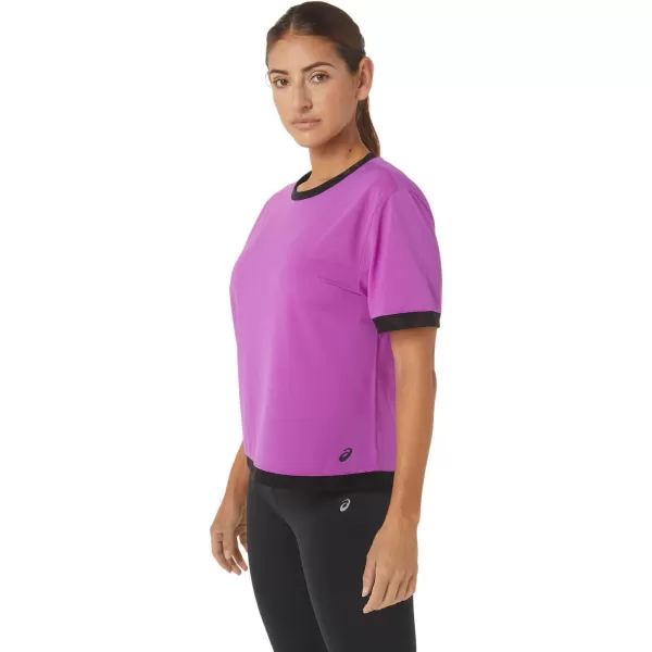 imageASICS Womens Kate MESH Short Sleeve Training ApparelOrchid