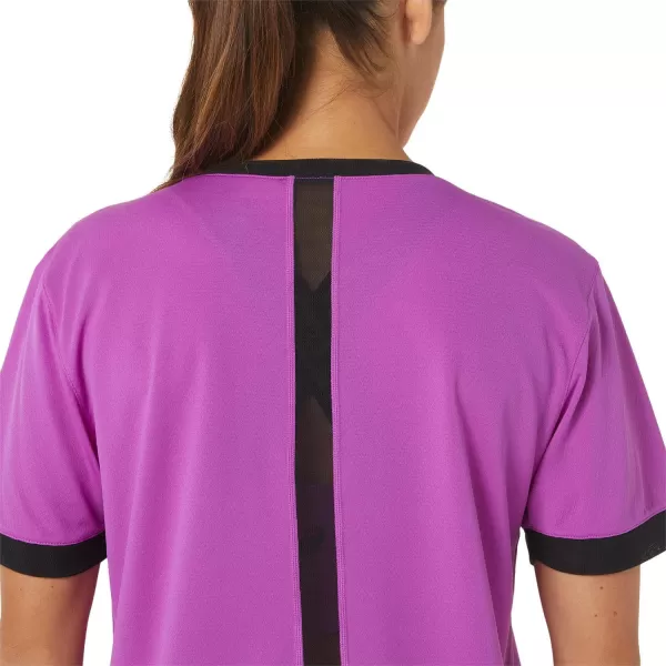 imageASICS Womens Kate MESH Short Sleeve Training ApparelOrchid