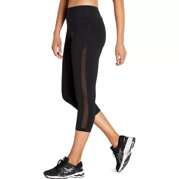 imageASICS Womens Kate Mesh Capri Running ApparelPerformance Black
