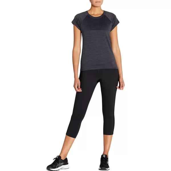 imageASICS Womens Kate Mesh Capri Running ApparelPerformance Black