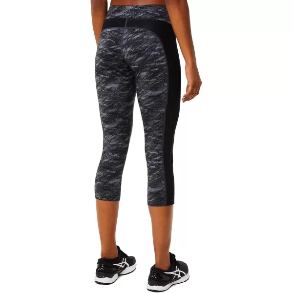 imageASICS Womens Kate Pocket Capri Training ApparelGrey Multi
