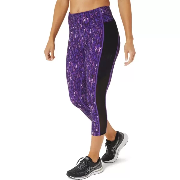 imageASICS Womens Kate Pocket Capri Training ApparelJapan Brushed OrchidPerformance Black