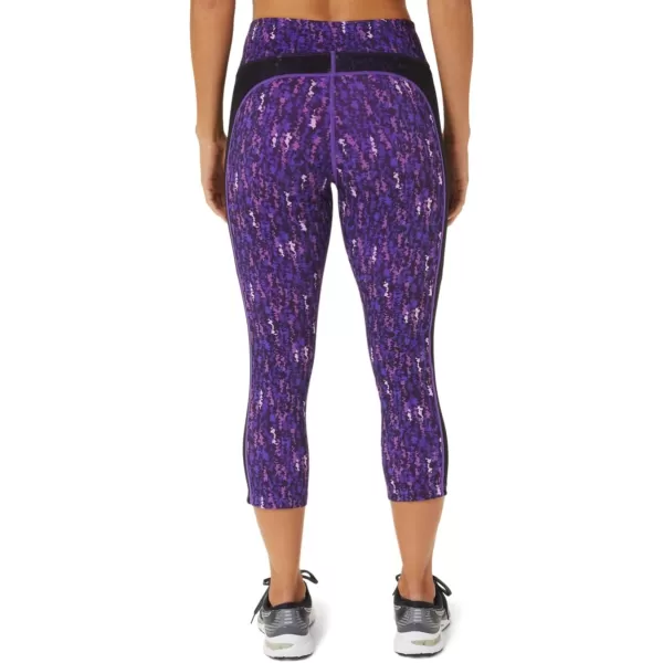 imageASICS Womens Kate Pocket Capri Training ApparelJapan Brushed OrchidPerformance Black
