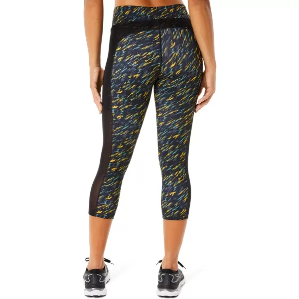 imageASICS Womens Kate Pocket Capri Training ApparelNight ShadeSage Print