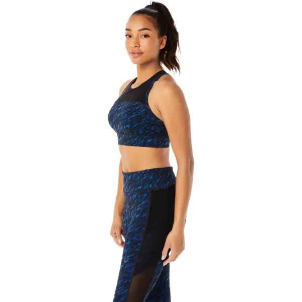 imageASICS Womens Kate Strappy BraNight ShadeLake Drive Print