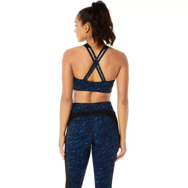 imageASICS Womens Kate Strappy BraNight ShadeLake Drive Print