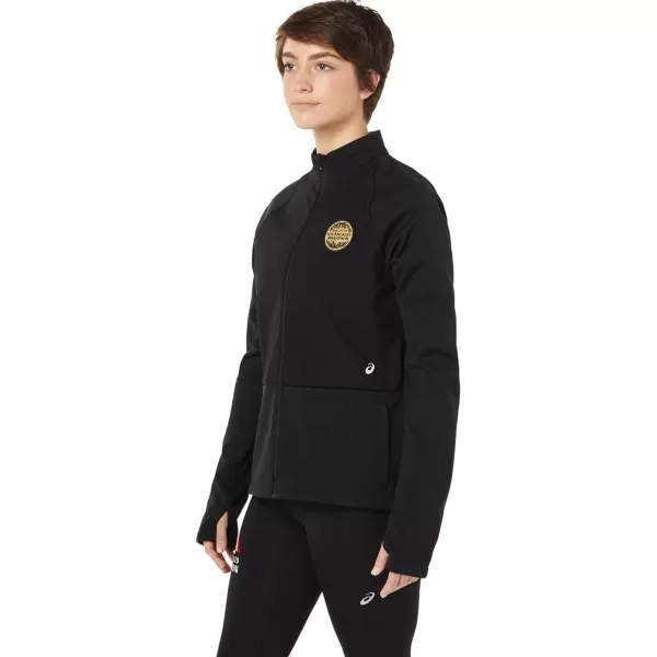 imageASICS Womens LAM Jacket Running ApparelPerformance Black