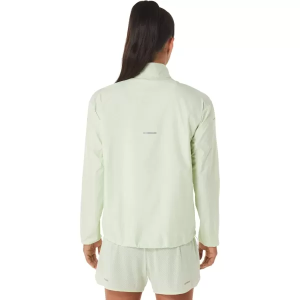 imageASICS Womens LITESHOW JACKET APPARELWhisper GreenDusty Purple