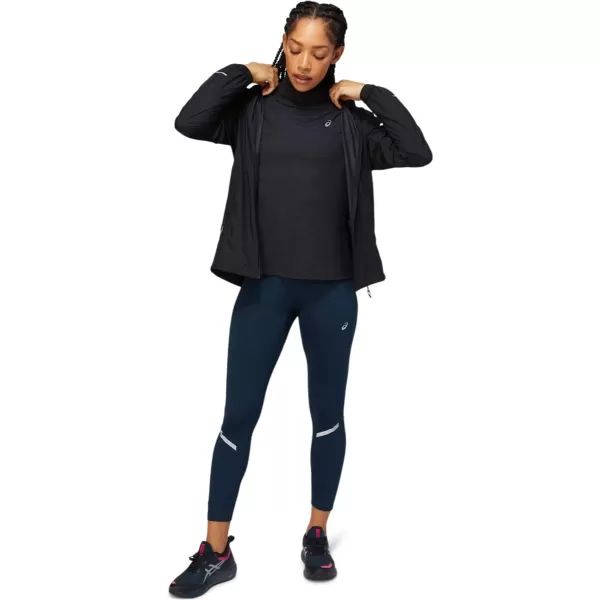 imageASICS Womens LITESHOW JACKET ApparelPerformance Black