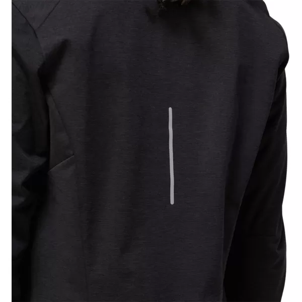 imageASICS Womens LITESHOW JACKET ApparelPerformance Black Heather