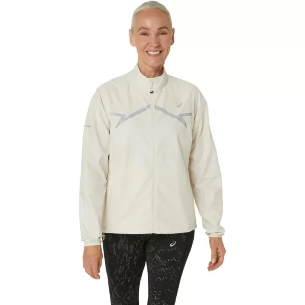 imageASICS Womens LITESHOW JACKET RUNNING ApparelBirch