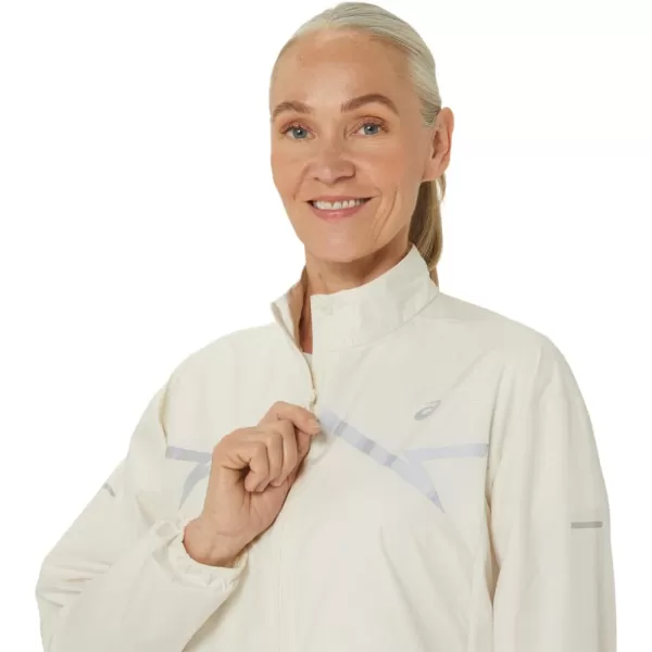 imageASICS Womens LITESHOW JACKET RUNNING ApparelBirch