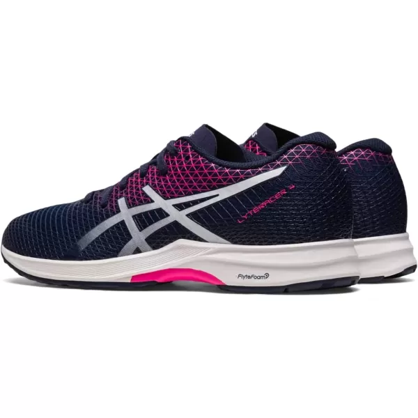 imageASICS Womens LYTERACER 4 Running ShoesMidnightWhite