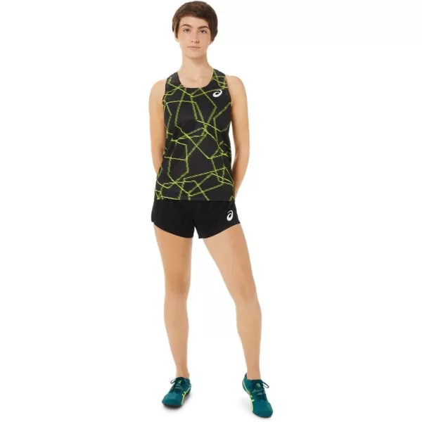 imageASICS Womens Light MESH Singlet Training ApparelPerformance Black