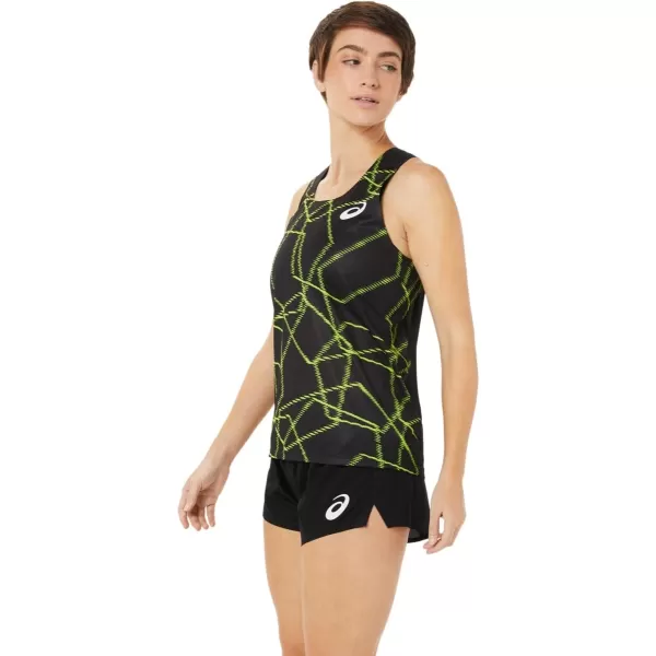 imageASICS Womens Light MESH Singlet Training ApparelPerformance Black