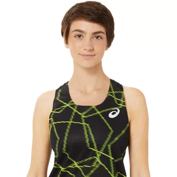 imageASICS Womens Light MESH Singlet Training ApparelPerformance Black