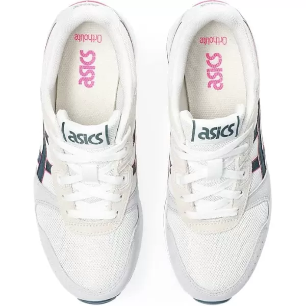 imageASICS Womens Lyte Classic Sportstyle ShoesWhiteDark Ocean