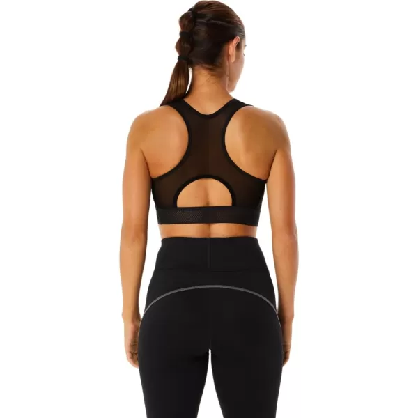 imageASICS Womens MESH Panel Training Bra Training ApparelPerformance Black