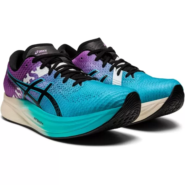 imageASICS Womens Magic Speed 2 EKIDEN Running ShoesAquariumBlack