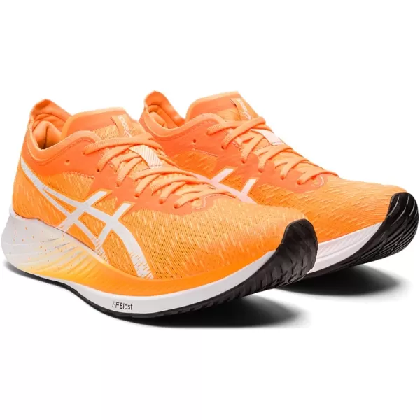 imageASICS Womens Magic Speed Running ShoesOrange PopWhite