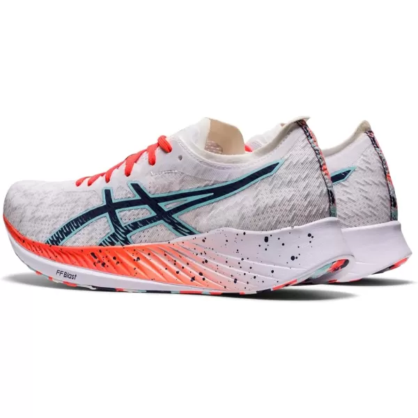 imageASICS Womens Magic Speed Running ShoesWhiteThunder Blue