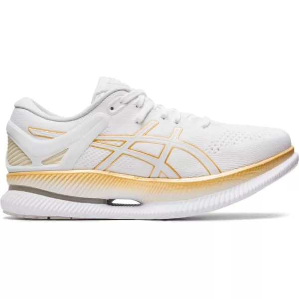 imageASICS Womens MetaRide Running ShoesWhitePure Gold