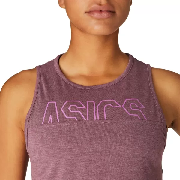 imageASICS Womens Muscle Tank Training ApparelGrape Heather