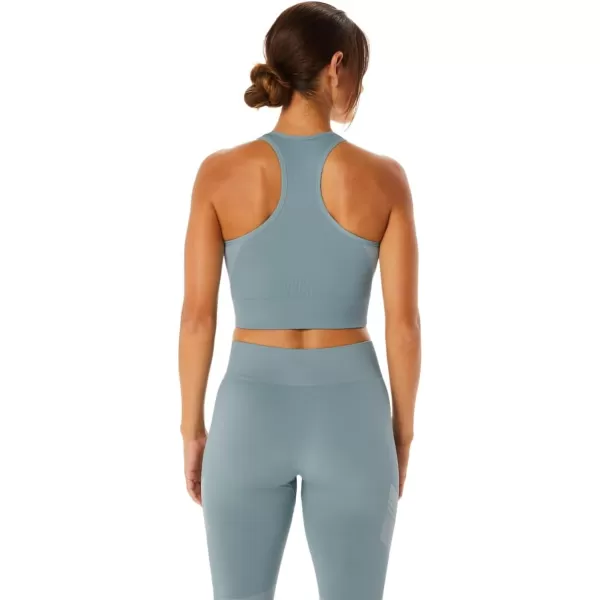 imageASICS Womens NAGINO Flex Seamless Bra ApparelLight Steel